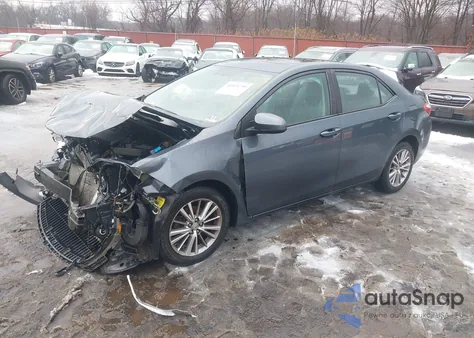 2015 Toyota Corolla Le Plus из США, поврежденный, VIN 2T1BURHE3FC340968